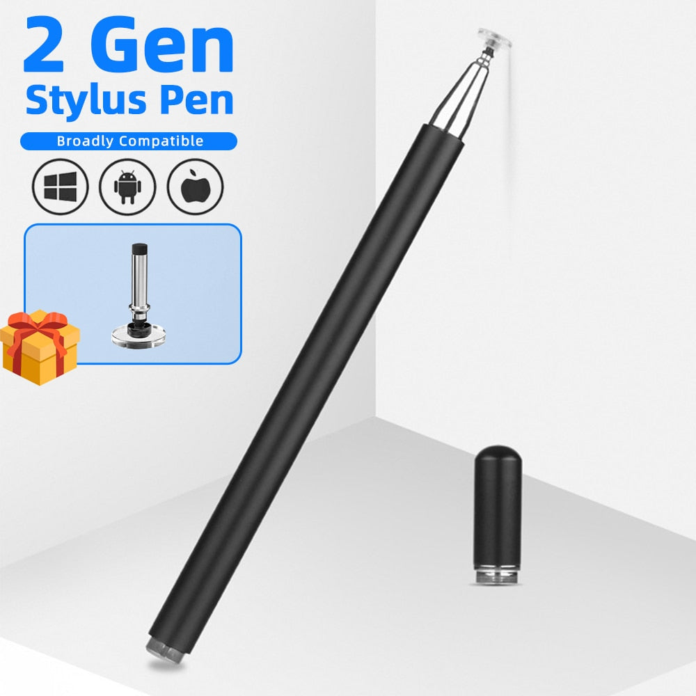 FONKEN Stylus Pen For Tablet Capacitive Pen Touch Screen Pen For Smartphone Drawing Pen With Conductive Touch Sucker Surface Pen